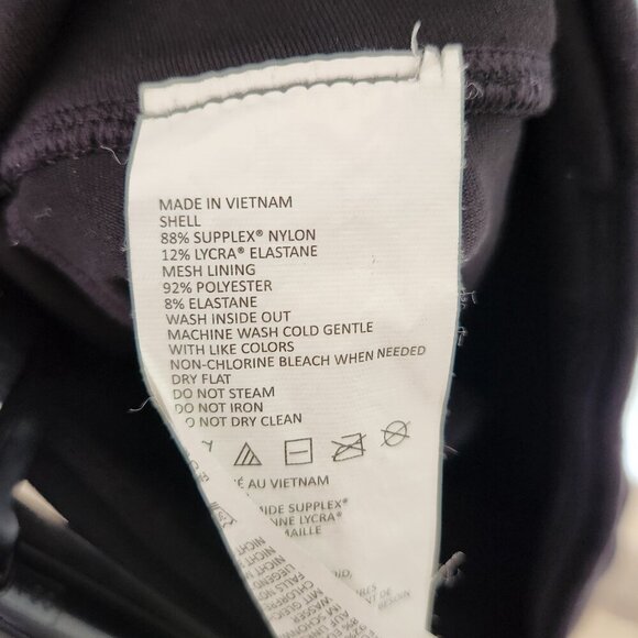 Prana Women's Black Classic Transform High Waisted Fitness Leggings Size Medium - Picture 6 of 6